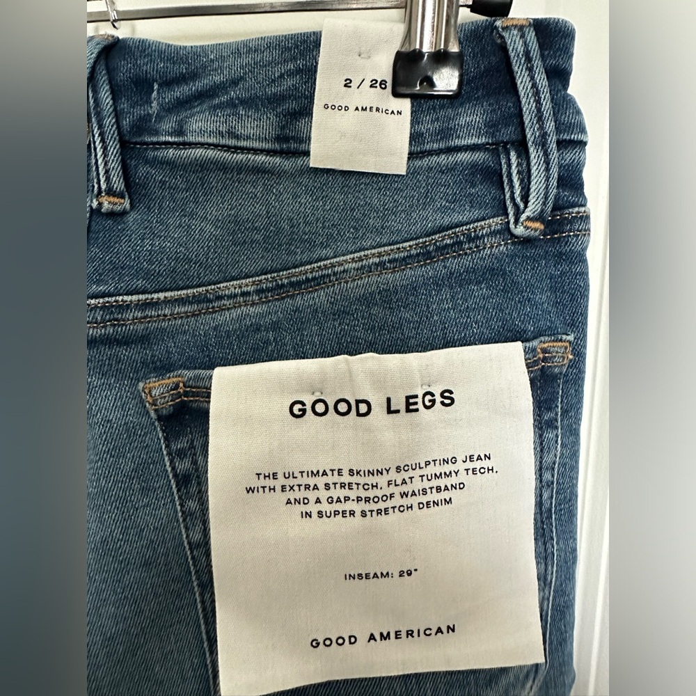 New Good American Good Legs High Rise Skinny Jeans